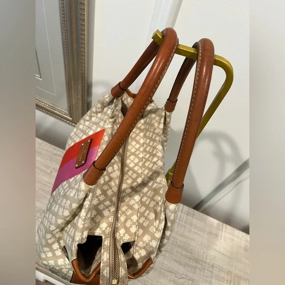 Kate Spade Stevie Stucco Shoulder Tote Bag EUC - Picture 4 of 15